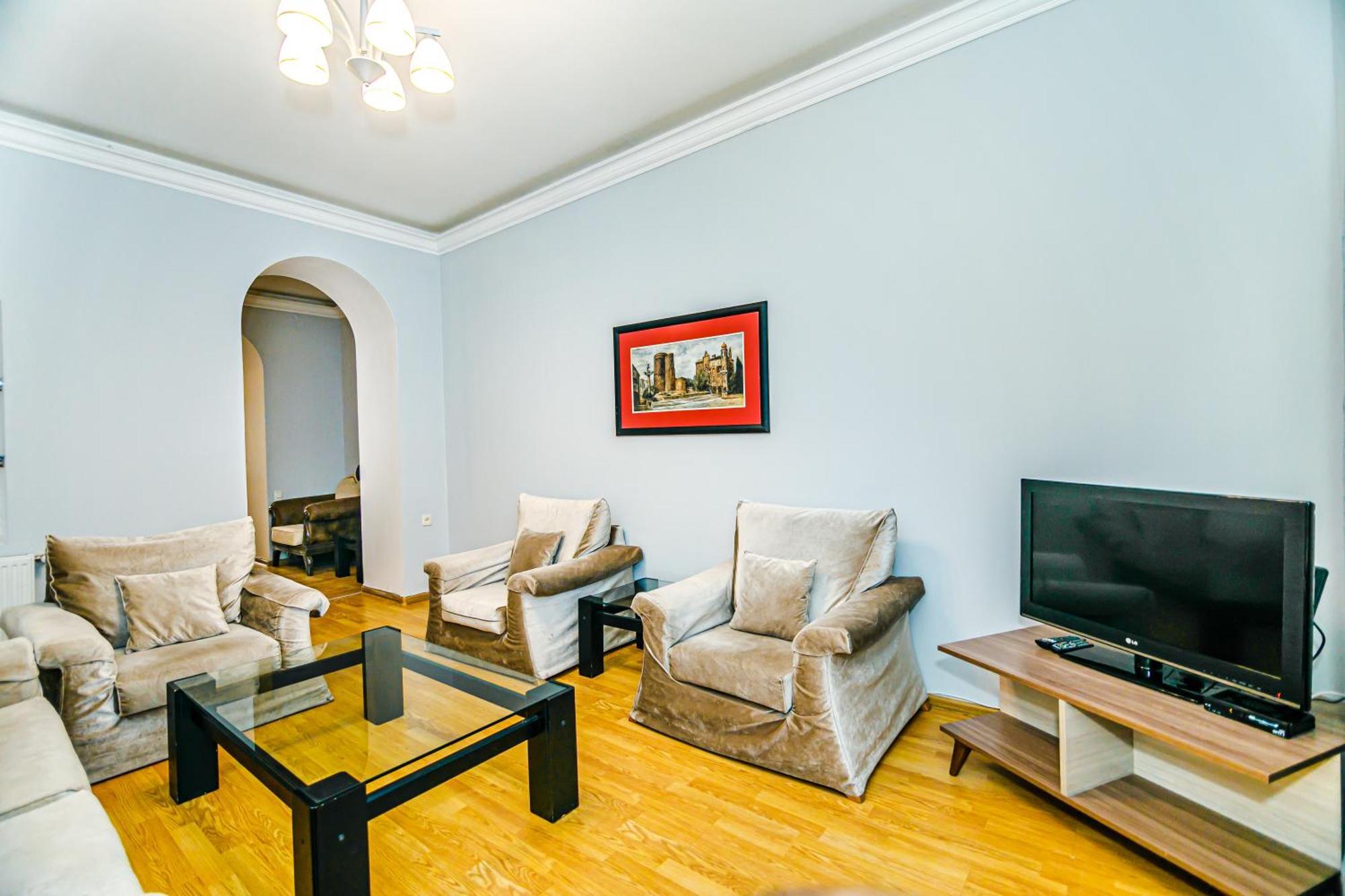 Azneft Royal Suite Apartment Sea View Baku Exterior photo